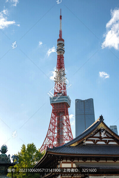東京塔與增上寺