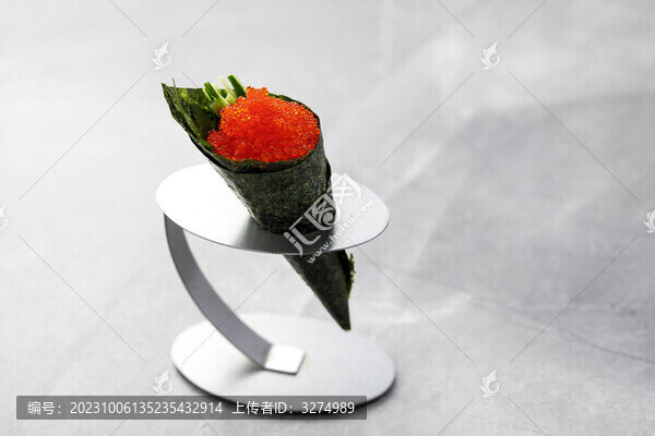 蟹籽手卷