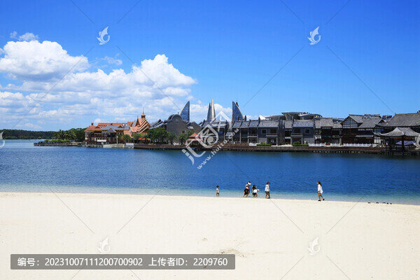 海花島沙灘
