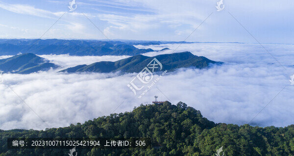 派陽頭云海美景