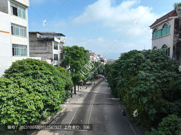 寧明街景