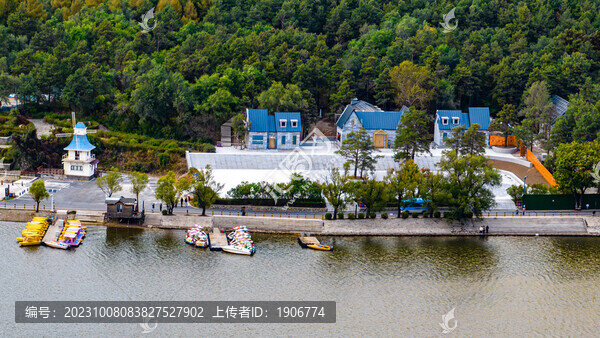 初秋的長(zhǎng)春凈月潭公園風(fēng)景