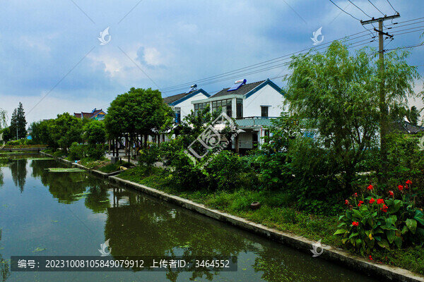 上海金山農(nóng)民畫(huà)村風(fēng)光
