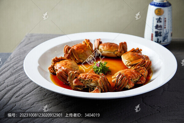 陳年花雕熟醉蟹