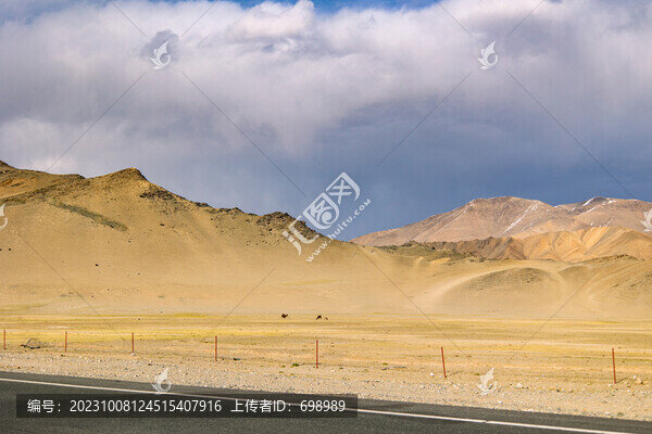 帕米爾高原慕士塔格峰
