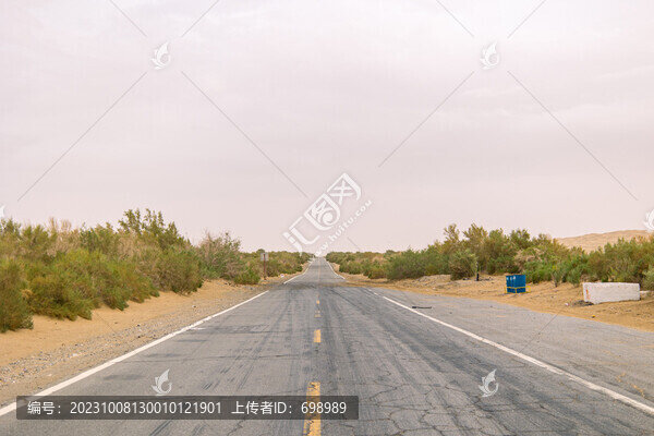 新疆塔里木沙漠公路