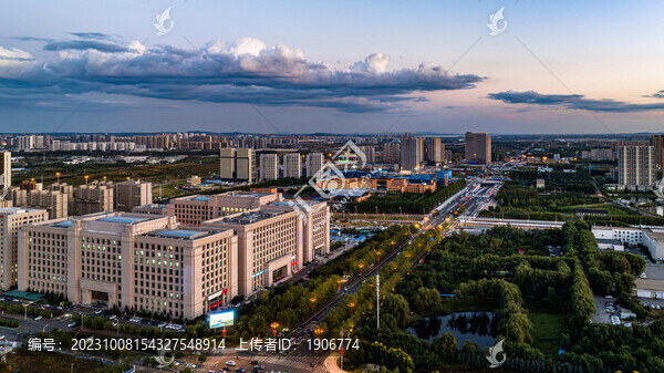 中國長春南部新城建筑景觀