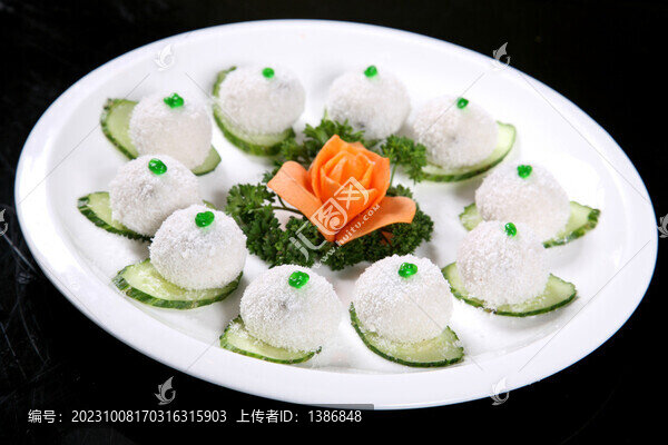 椰湯圓茸