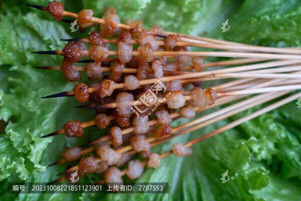 烤牛油串