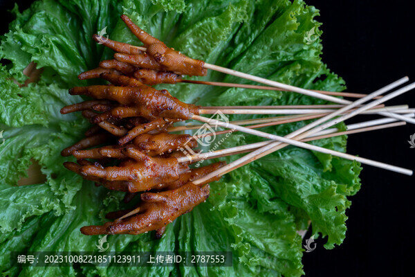 烤雞腳