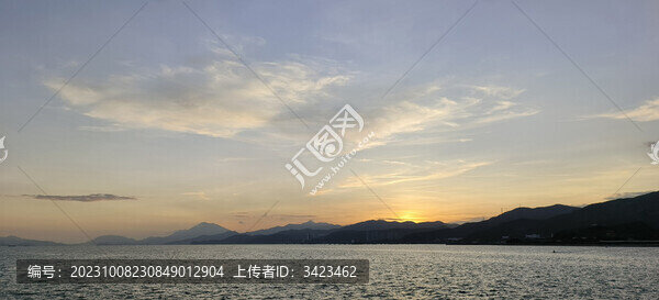 深圳官湖沙灘景色