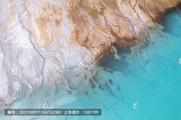 新疆帕米爾高原白沙湖