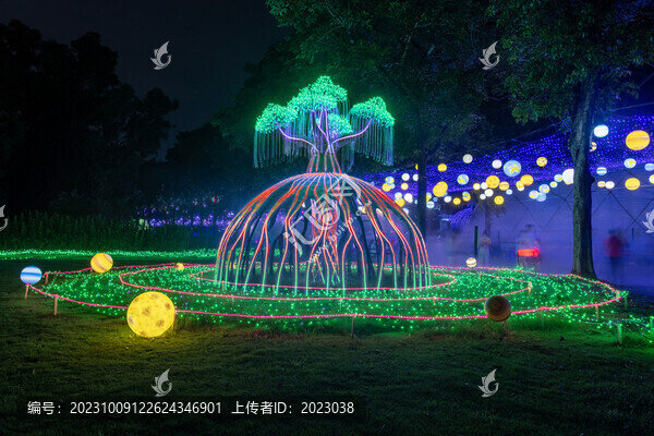 深圳觀瀾湖生態(tài)運(yùn)動(dòng)公社燈光秀