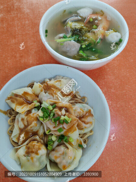 潮汕干面干餃