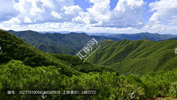 安寧黑風(fēng)山昆明十大山峰之一