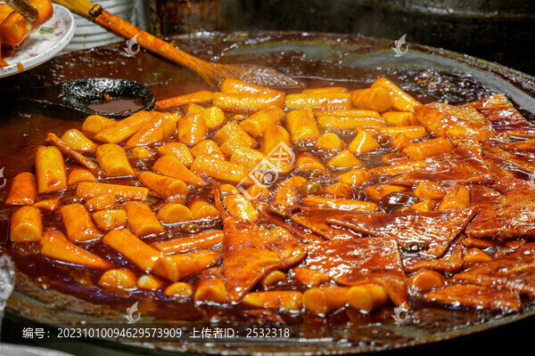 韓國小吃夜市美食韓式炒年糕