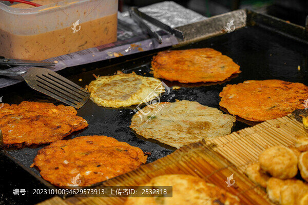 韓式煎餅韓國小吃夜市美食