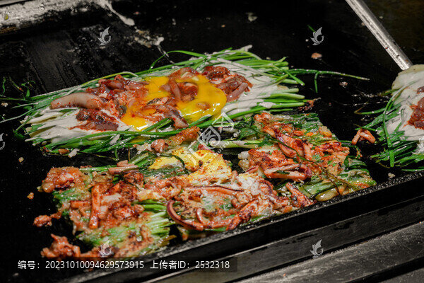 韭菜盒子韓國小吃夜市美食