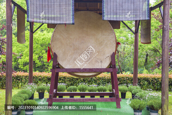 象山影視城大鼓