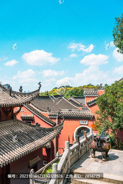 蛇山上的長春觀呂祖殿