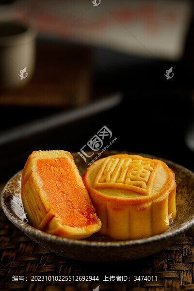 奶黃月餅
