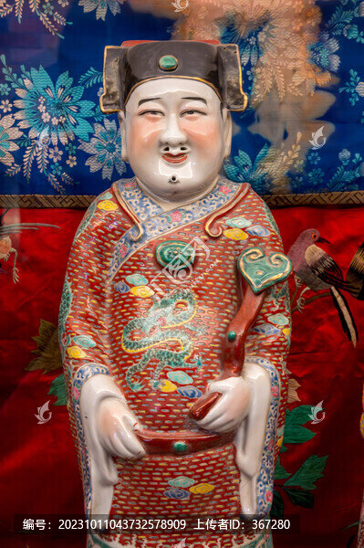 福祿壽陶瓷工藝品