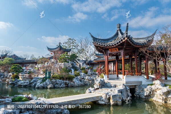 中式園林仿古建筑