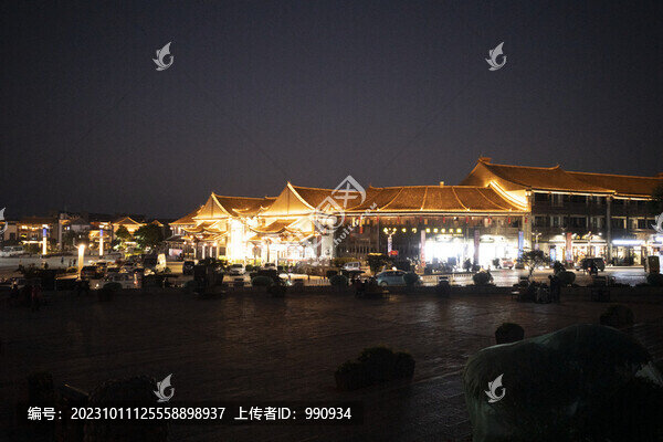 古城夜景