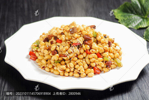 豉香牛肉黃豆芽