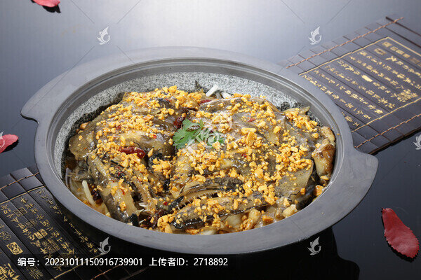 無水碟魚頭