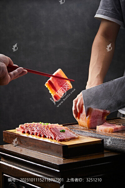 徽府刀板香臘肉