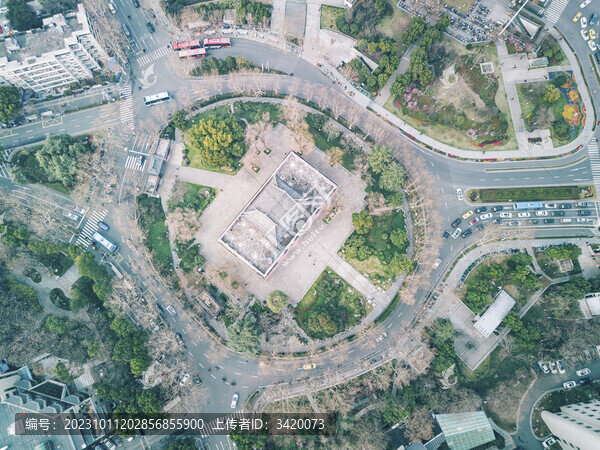江蘇省南京市鼓樓公園航拍