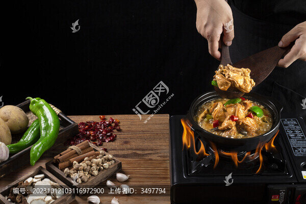 黃燜雞海報(bào)