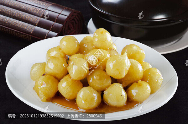 拔絲奶豆腐