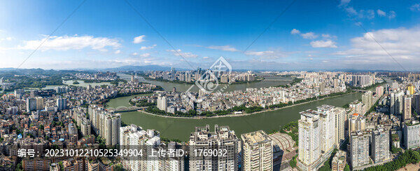 惠州航拍全景圖