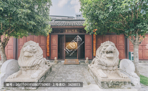 廣西柳州東門城樓內(nèi)部展館