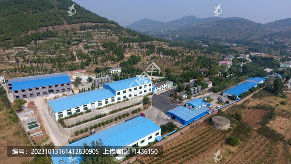 廠區(qū)廠房航拍