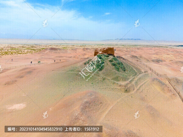 甘肅陽關(guān)烽燧航拍