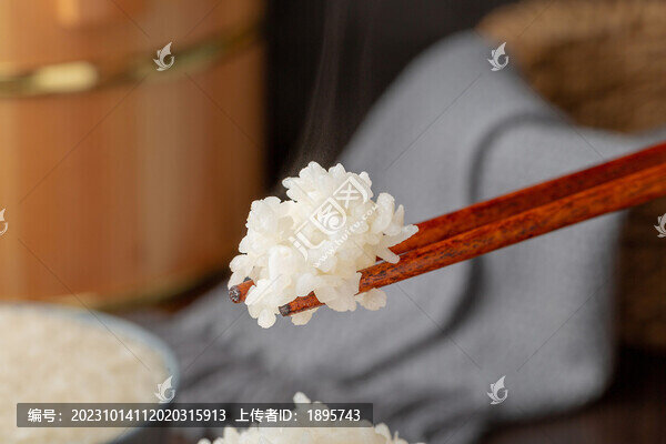 粳米大米飯