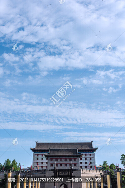 中國(guó)陜西西安城墻永寧門