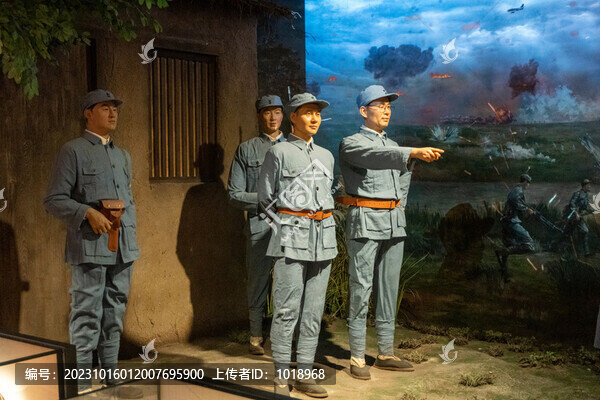 八路軍雕塑