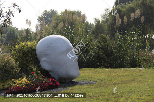 人頭雕塑