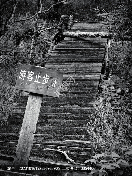 游客止步