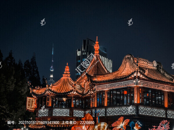 城隍廟夜景