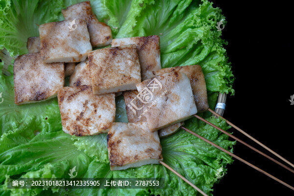 烤豆腐串