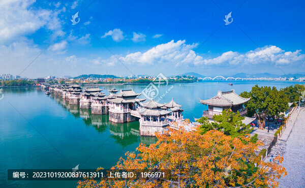 廣東潮州廣濟(jì)橋風(fēng)光