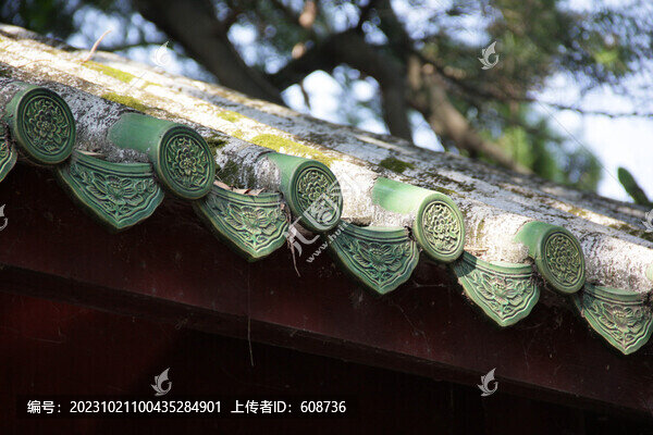 寺廟古屋檐