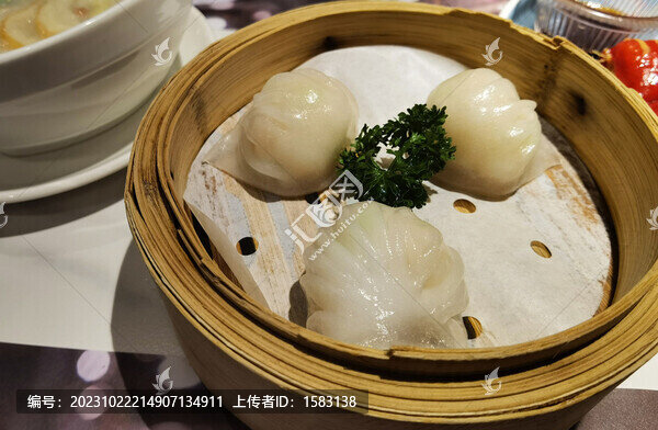 蒸蝦餃
