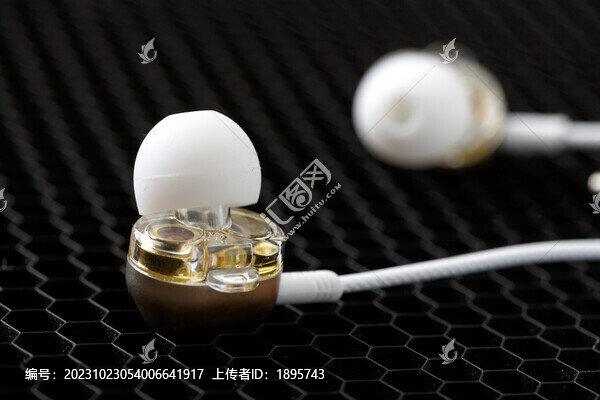 有線耳機(jī)棚拍特寫