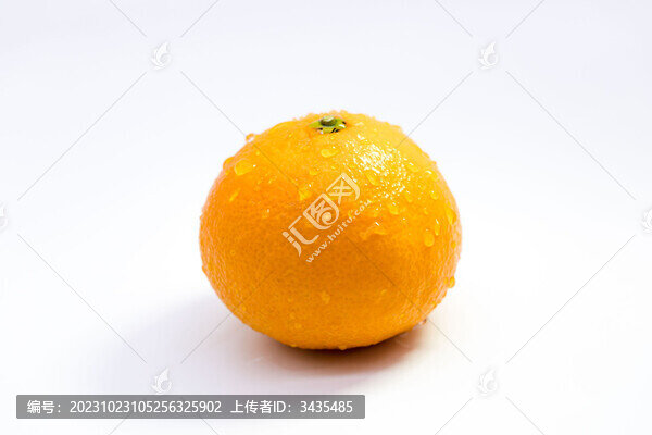 一個橘子特寫